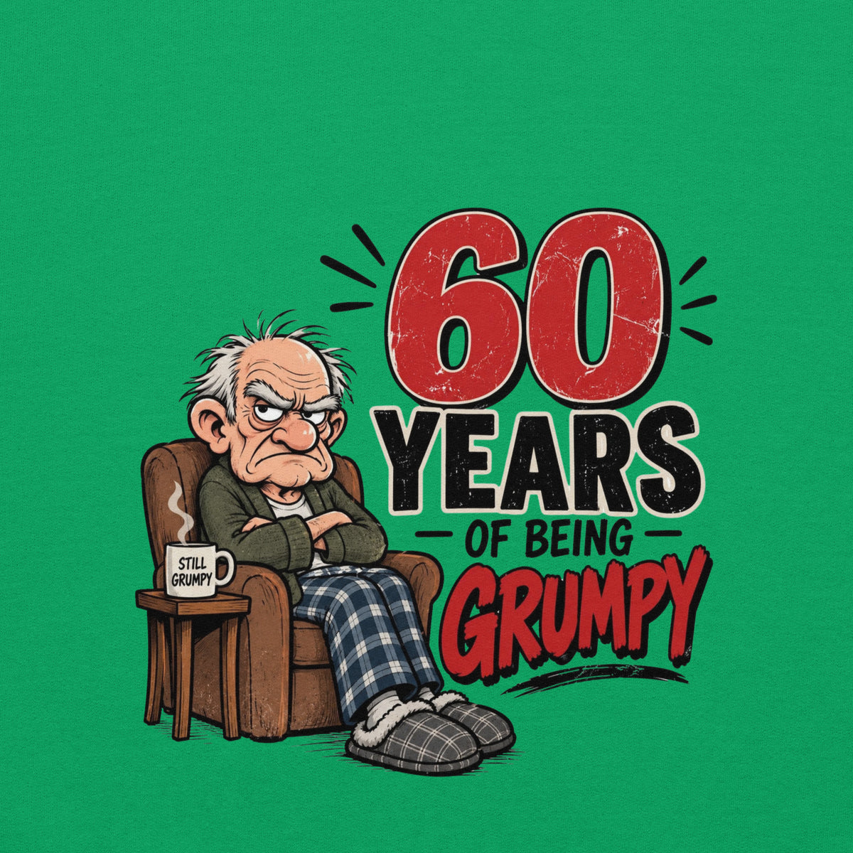 60 Years Of Being Grumpy Sweater