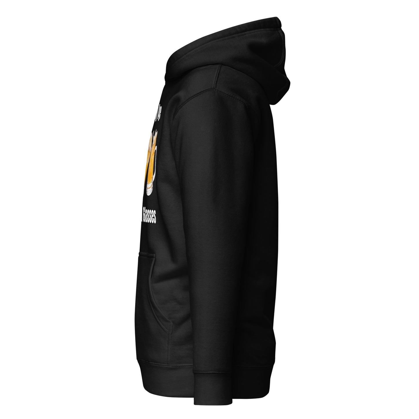 Side Of I need Glasses Hoodie