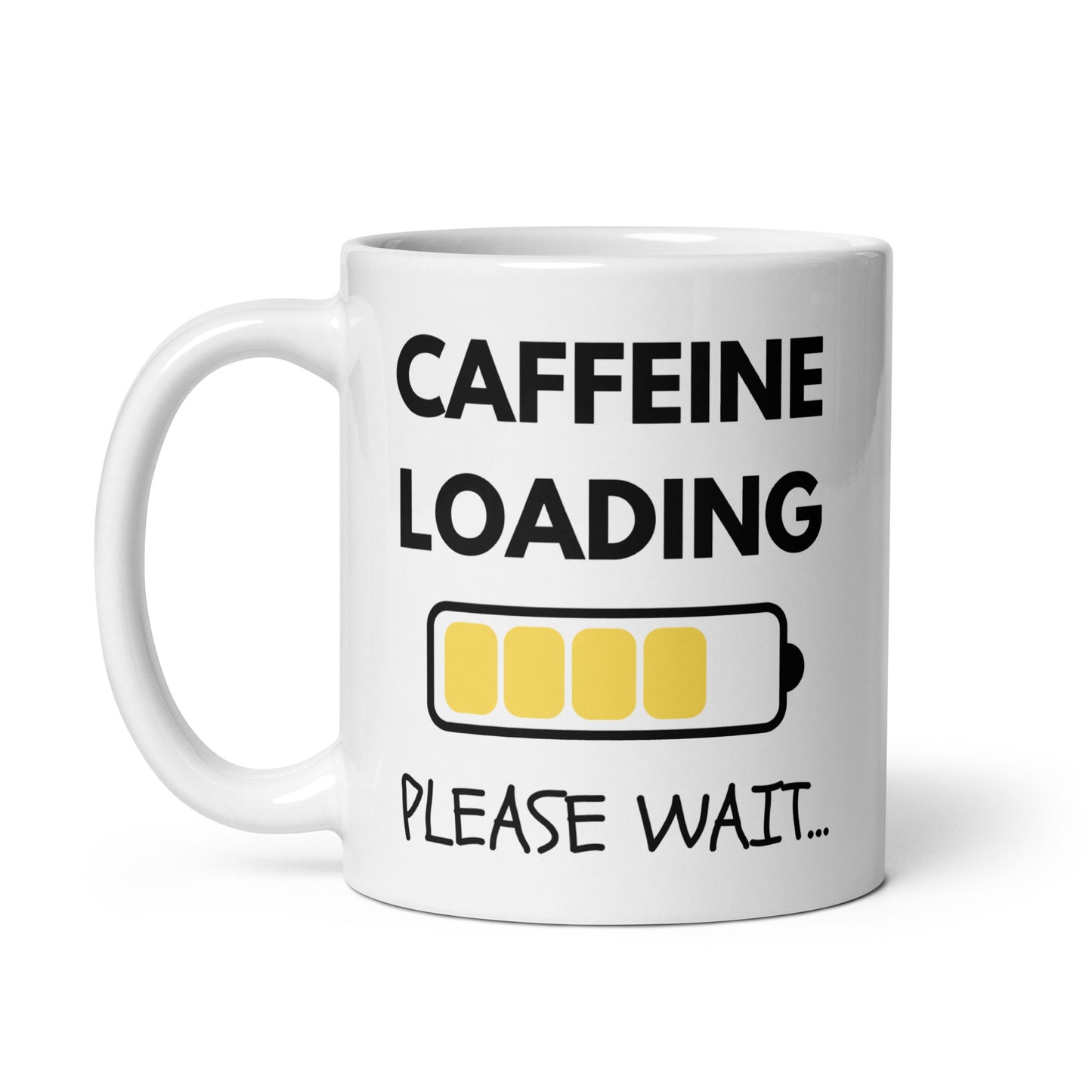 Side Of Caffeine Loading Please Wait Mug