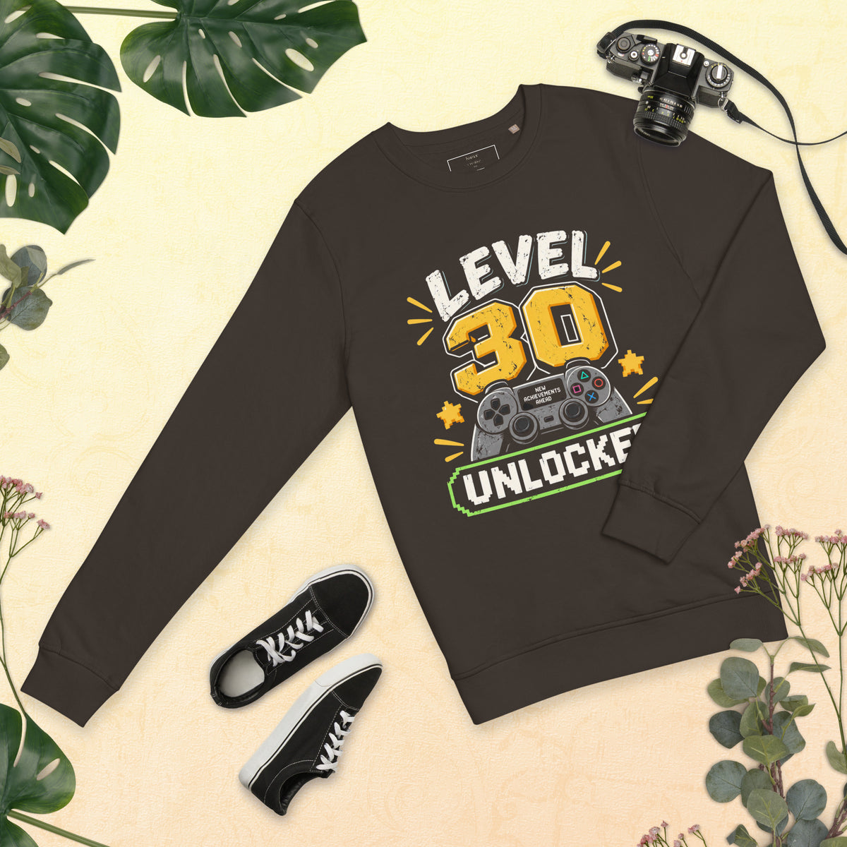 Level 30 Unlocked Gamer Sweater