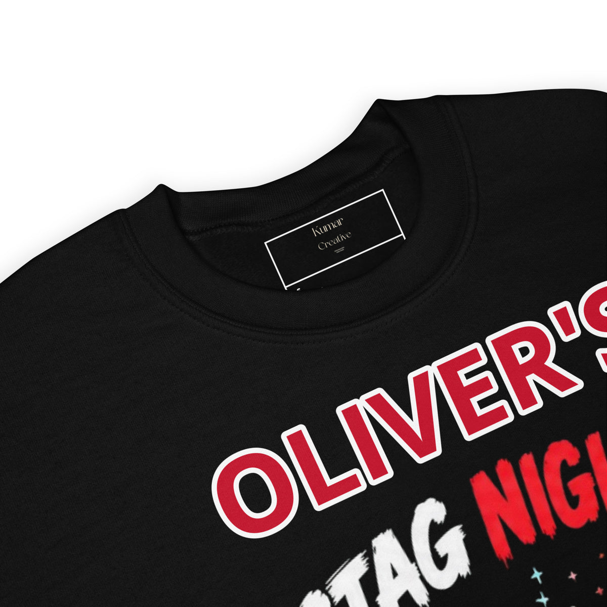 Personalised Name Stag Night Party Sweat Top