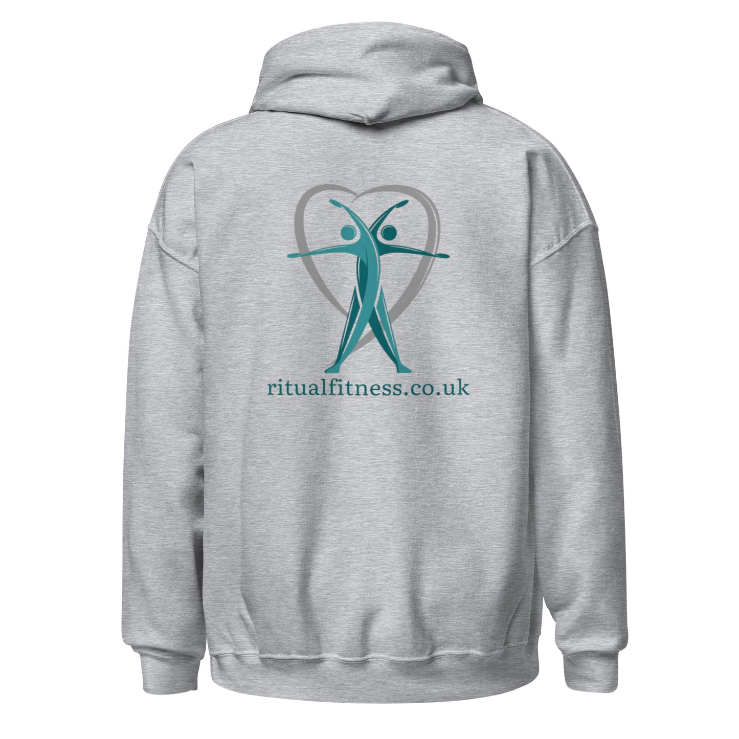 Back Of Ritual Fitness Branded Hoodie