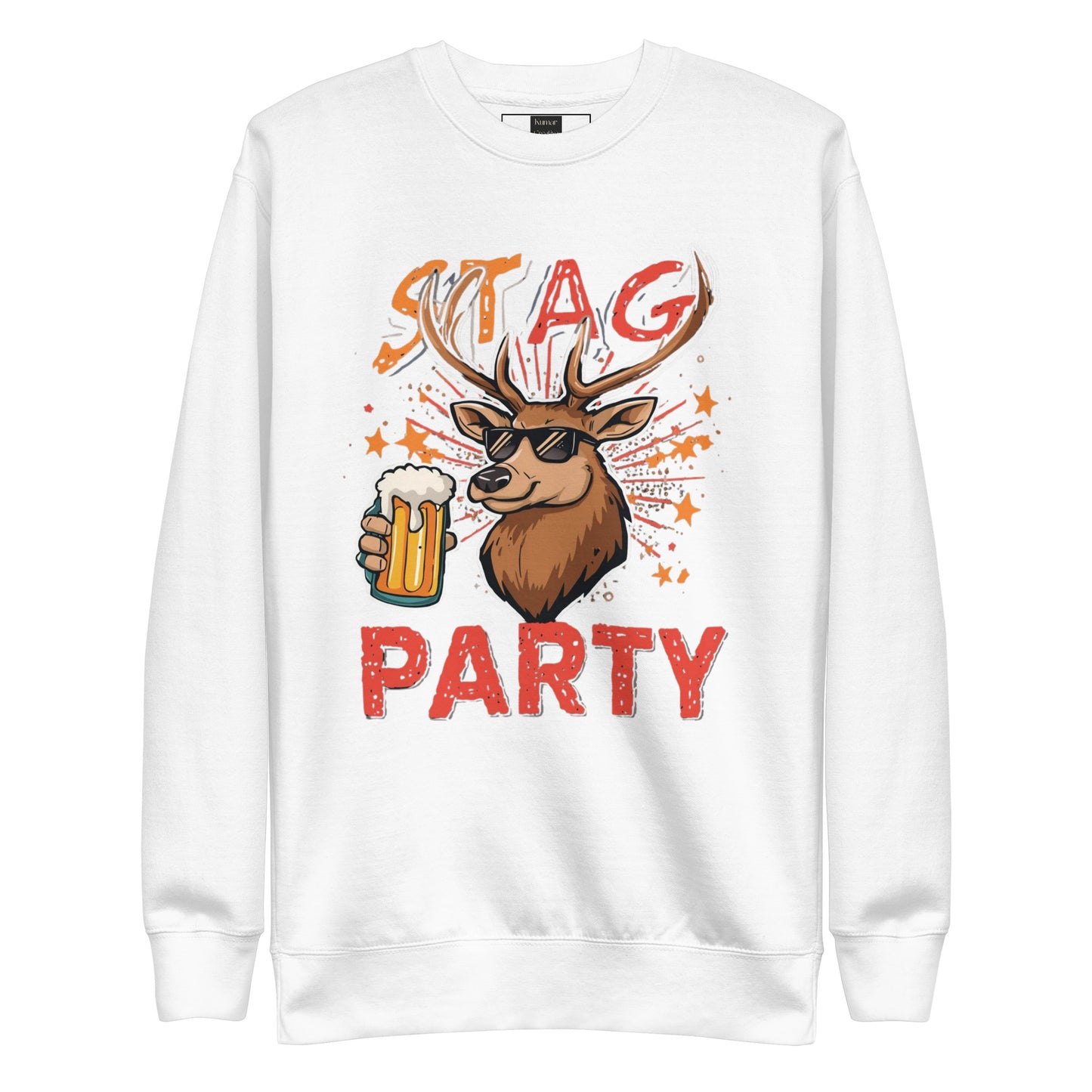 Stag party White Jumper