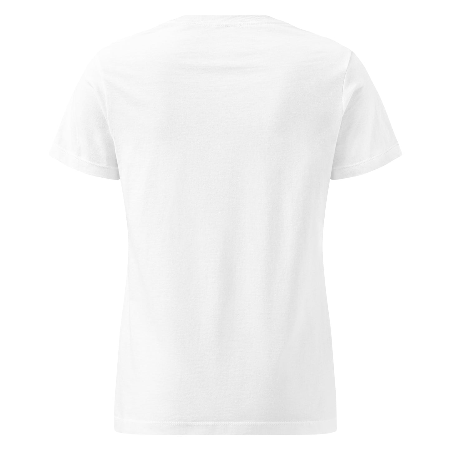 Back Of White Hangry Woman Tee