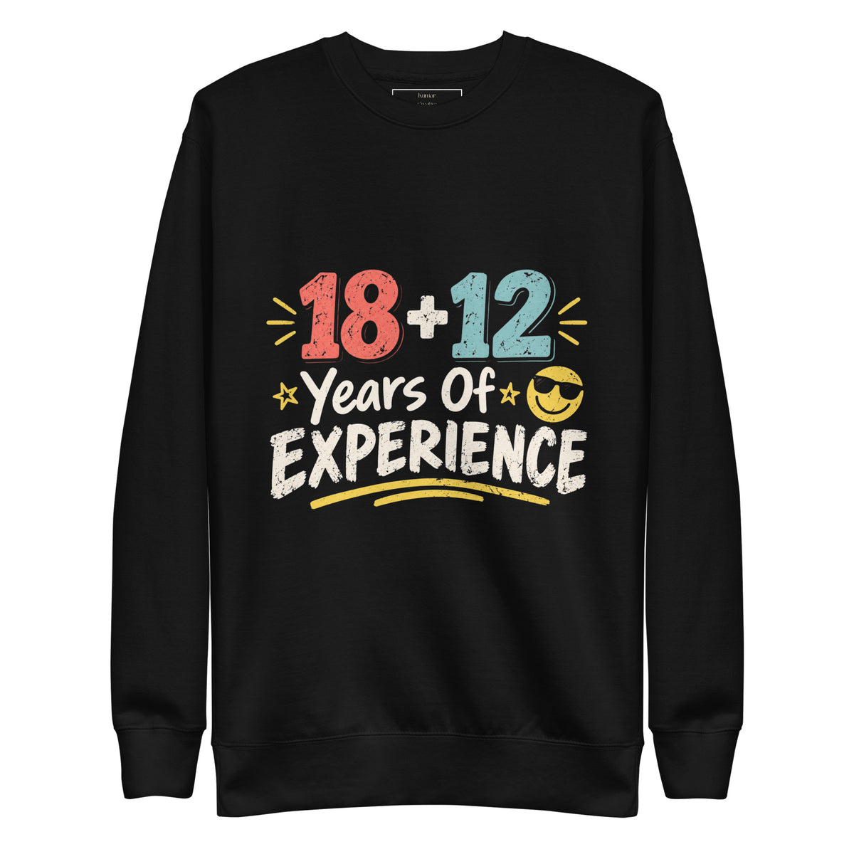 18 + 12 Years Of Experience Jumper