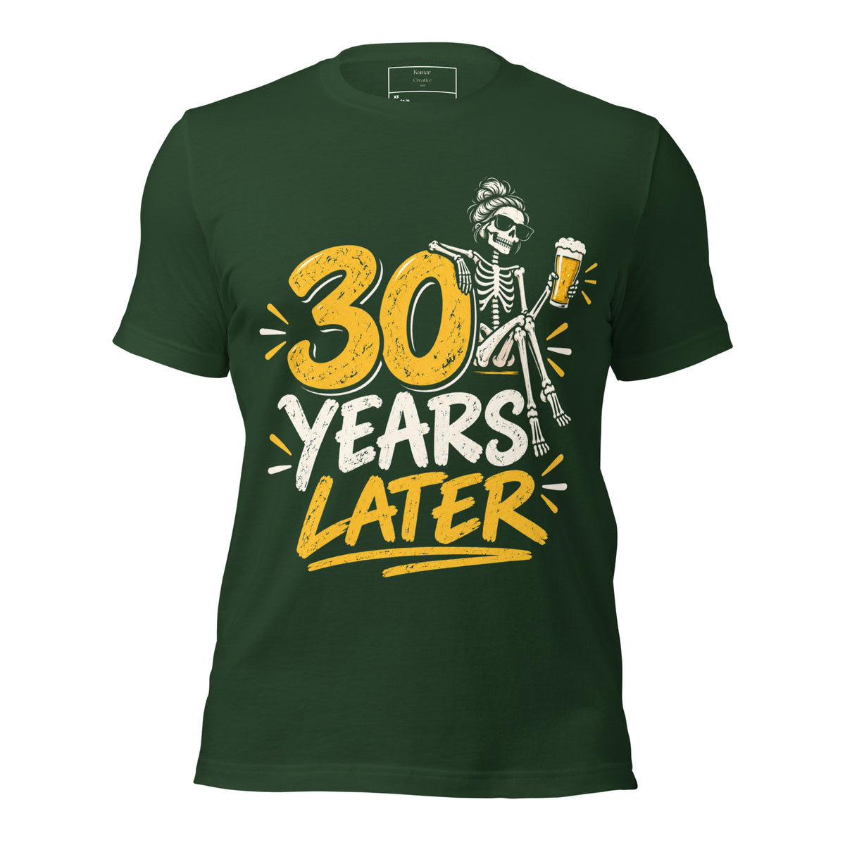 30 Years Later Beer Green T-Shirt