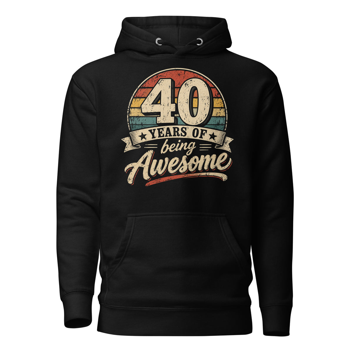 40 Years Of Being Awesome Hoodie