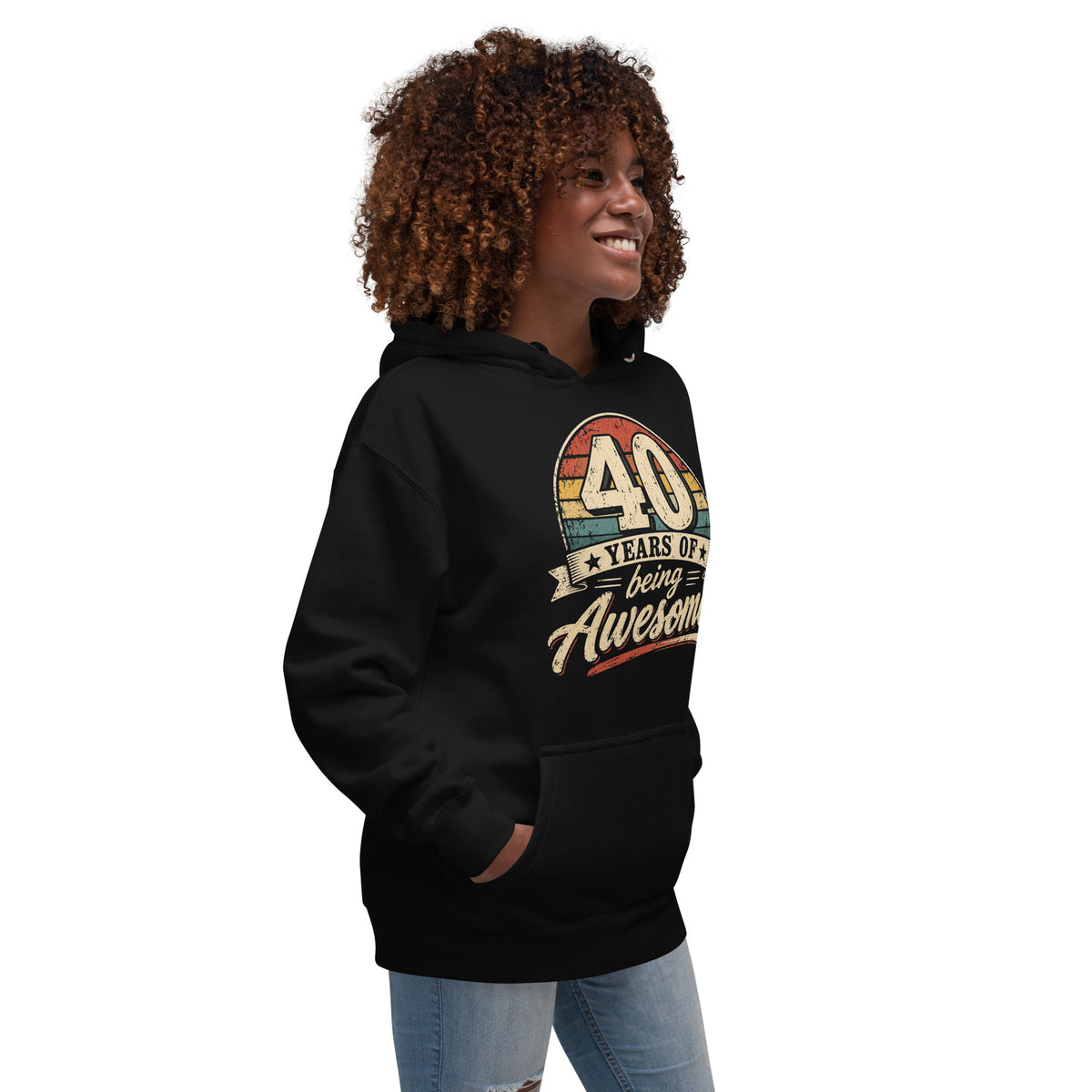 40 Years Of Being Awesome Hoody