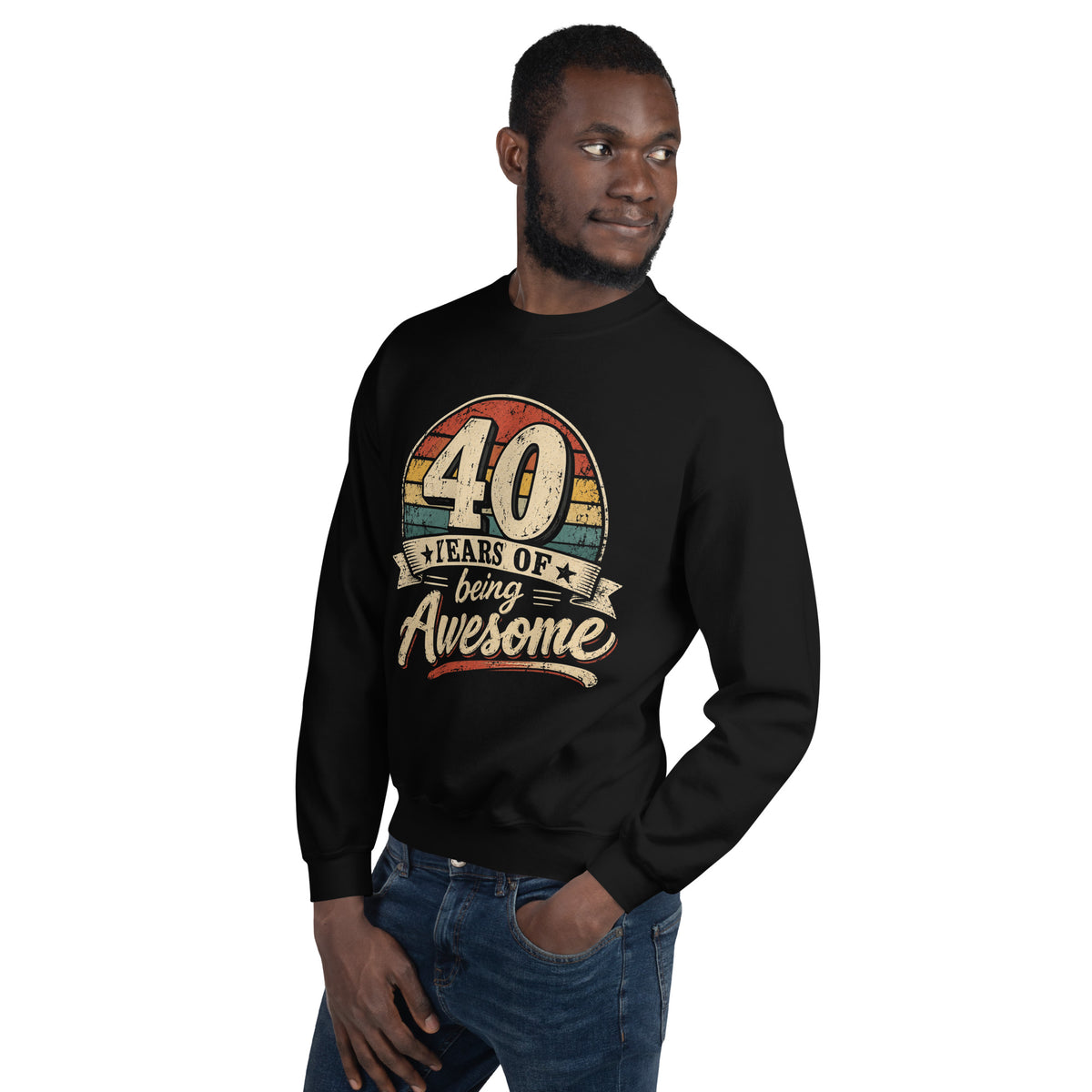 40 Years Of being Awesome Sweatshirt