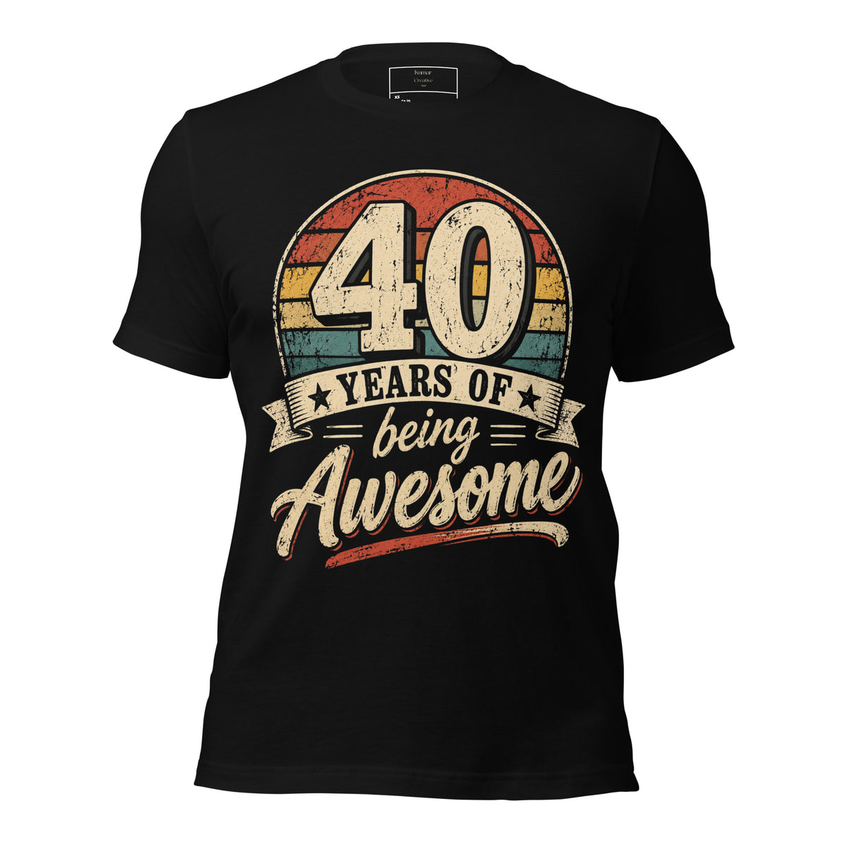 40 Years Of being Awesome T-Shirt
