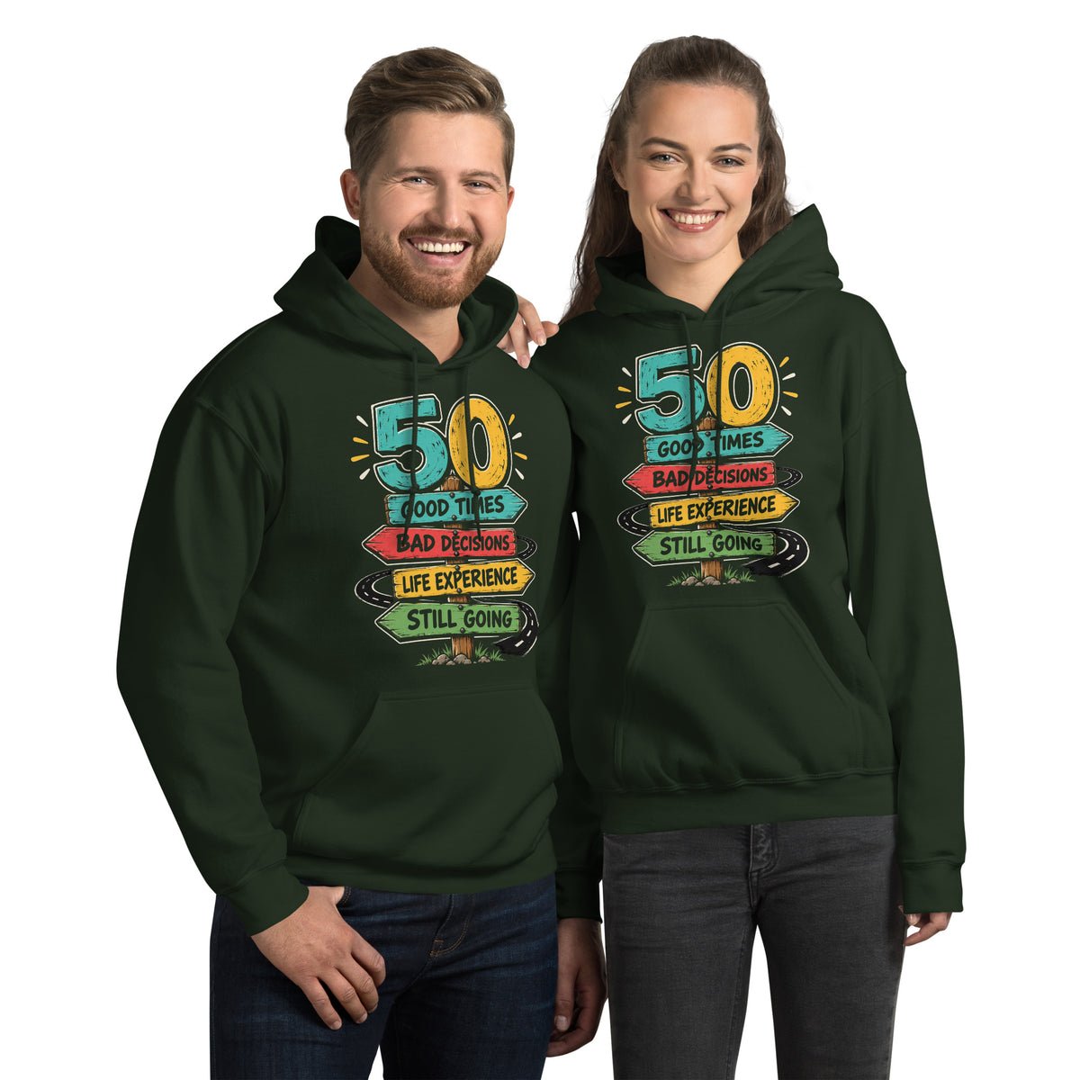 50 And Still Going Strong Unisex Hoodie