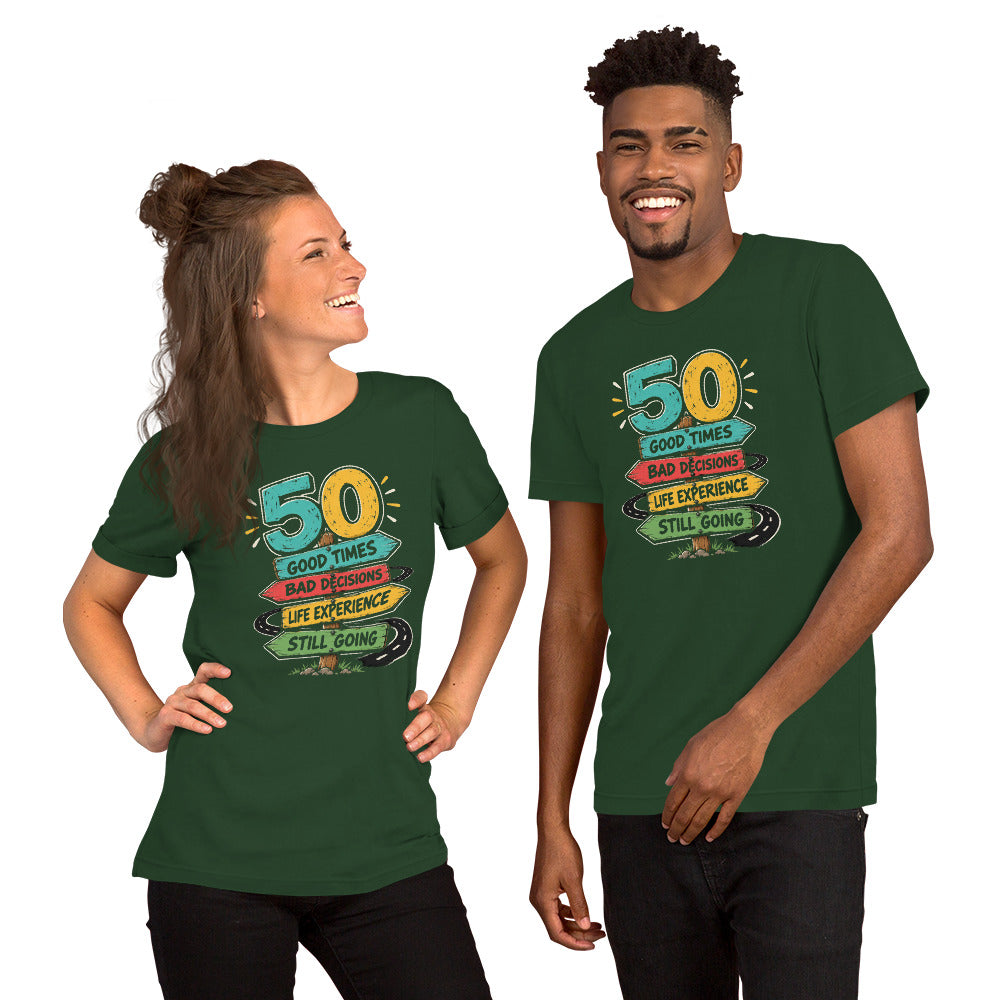 50 And Still Going Unisex T-Shirt