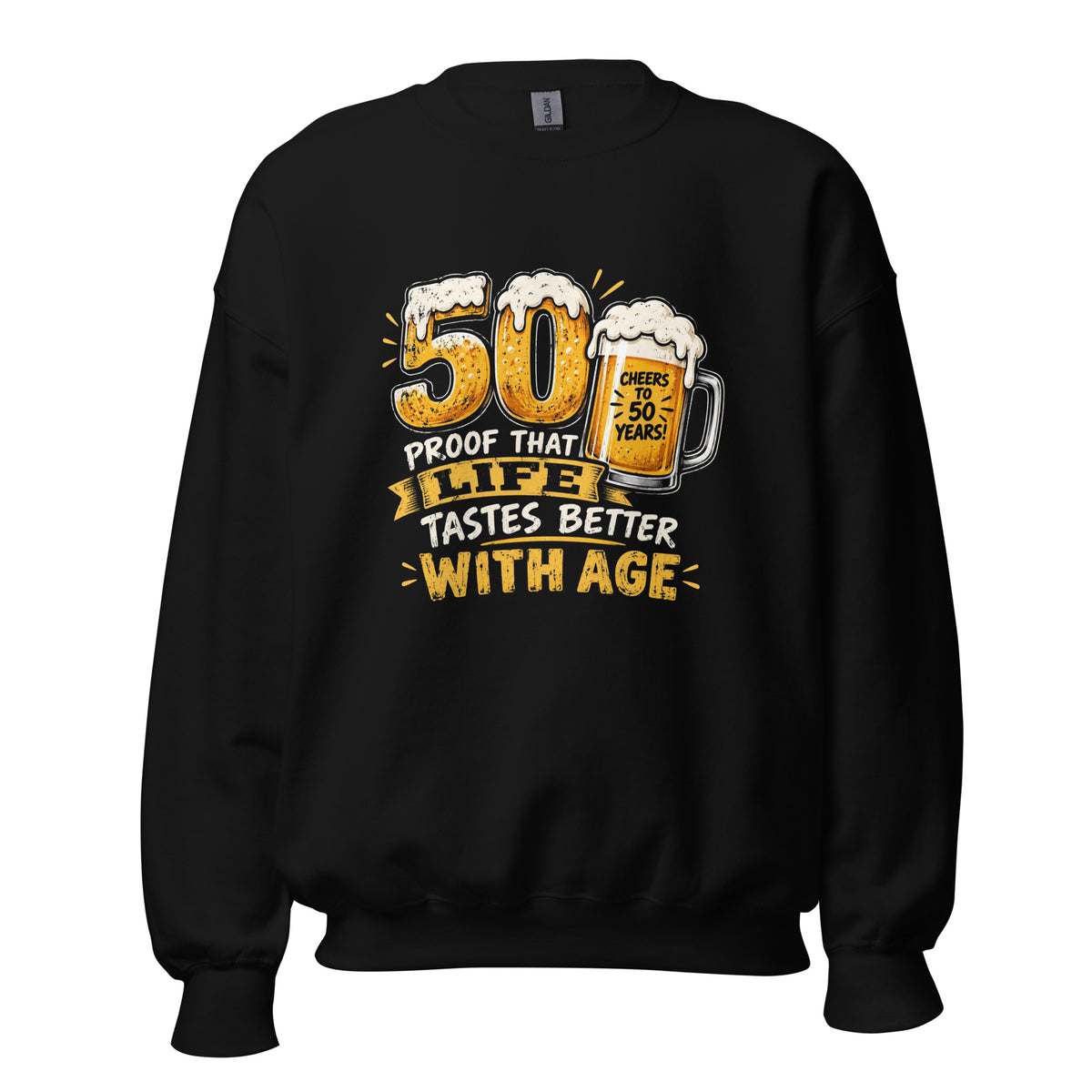50 Proof That Life Tastes Better With Age Jumper