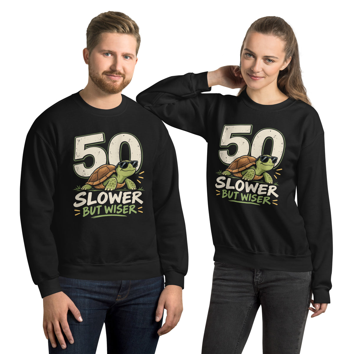 50 Slower But Wiser Unisex Jumper