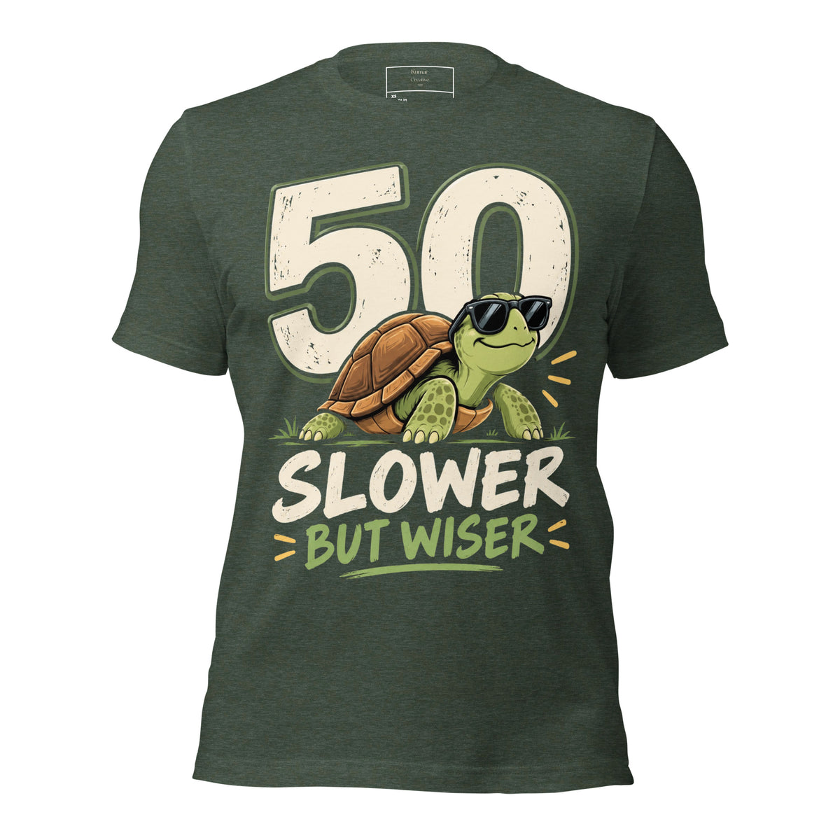 50 Slower But Wiser Green T-Shirt