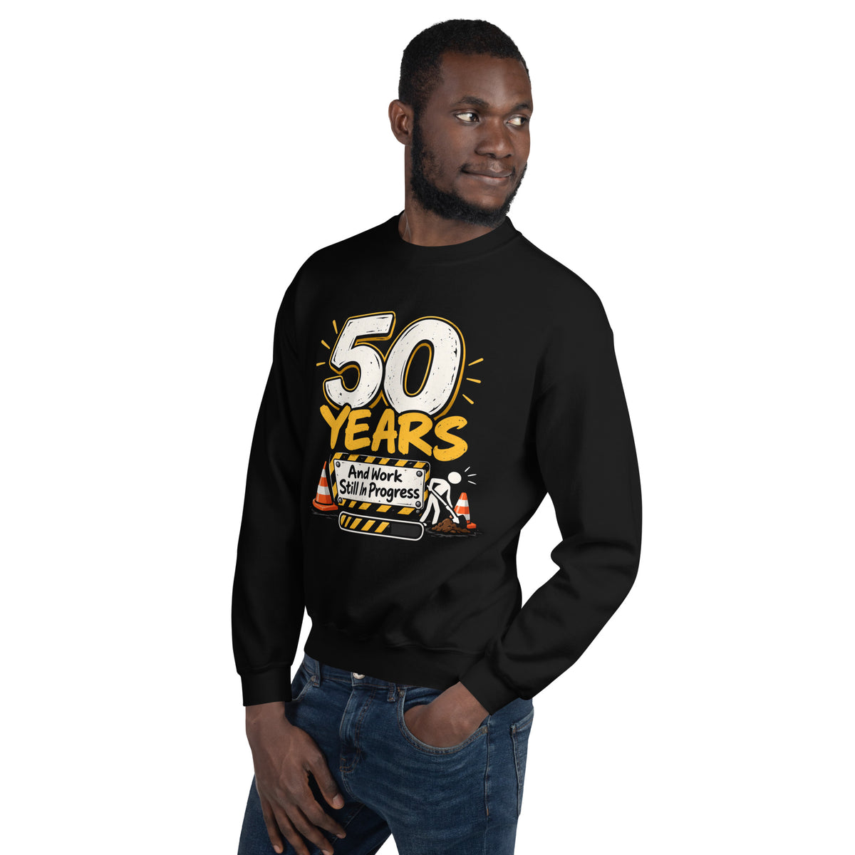 50 Years And Work Still In Progress Sweat Top