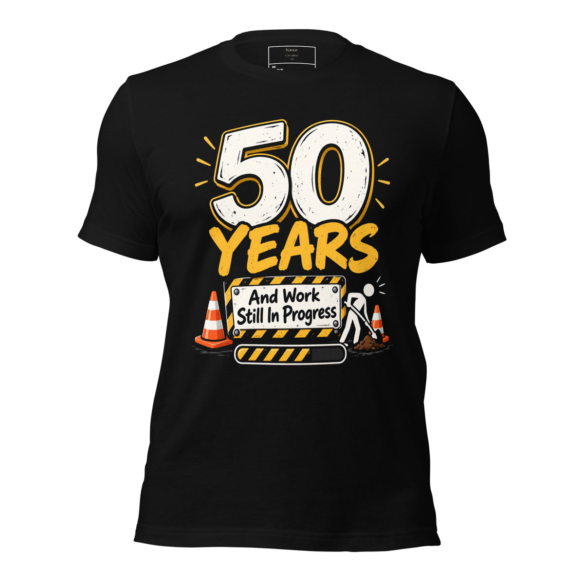 50 Years And Work Still In Progress T-Shirt