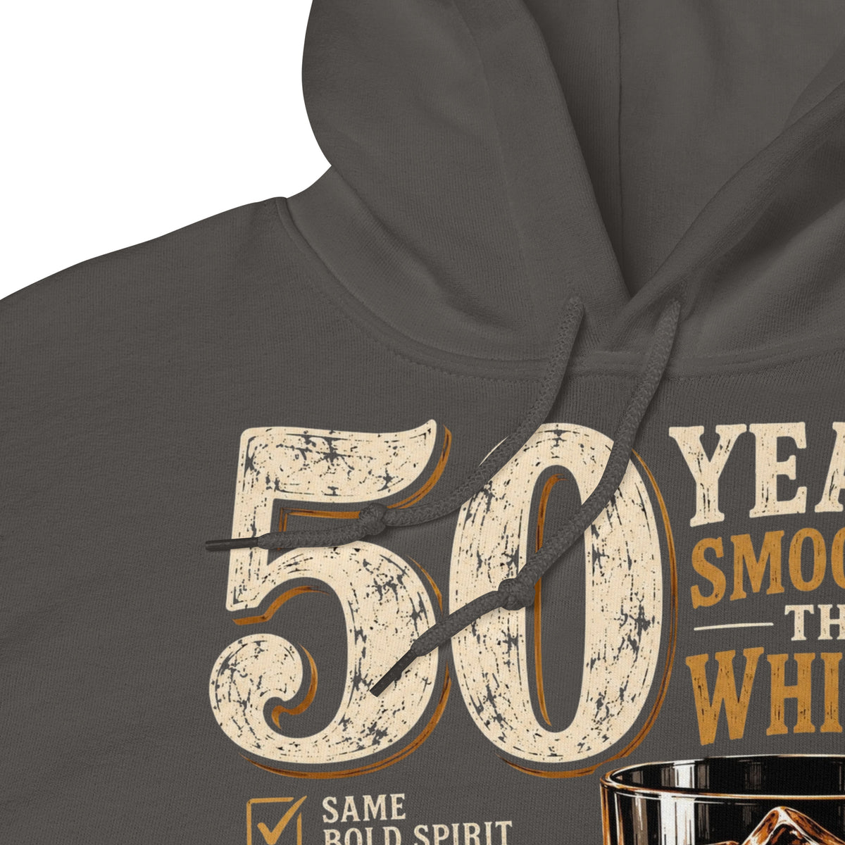 50 Years Smoother Than Whisky Logo