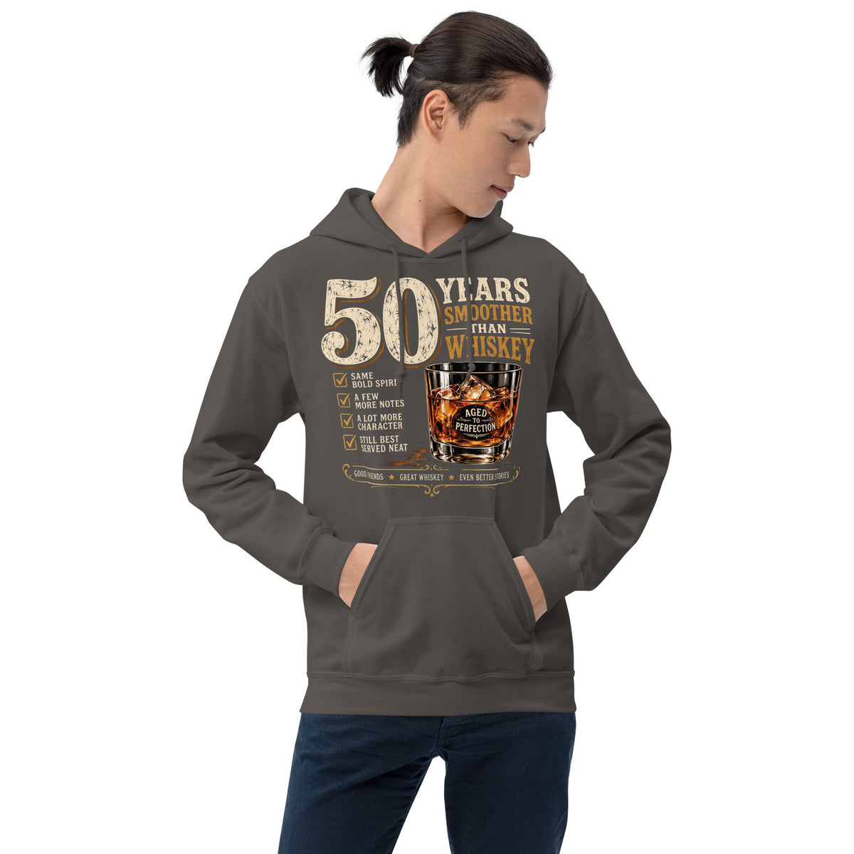 50 Years Smoother Than Whisky Hoody