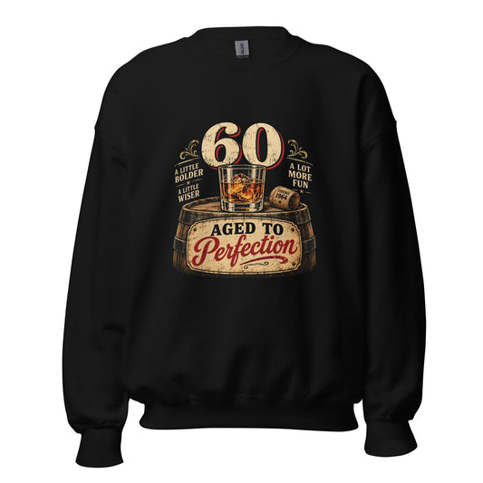 60 And Aged To Perfection Jumper