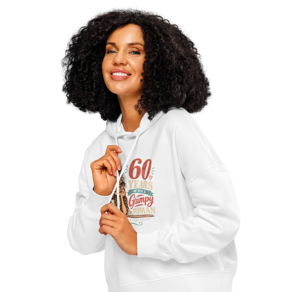 60 Years Of Being A Grumpy Woman Hoody