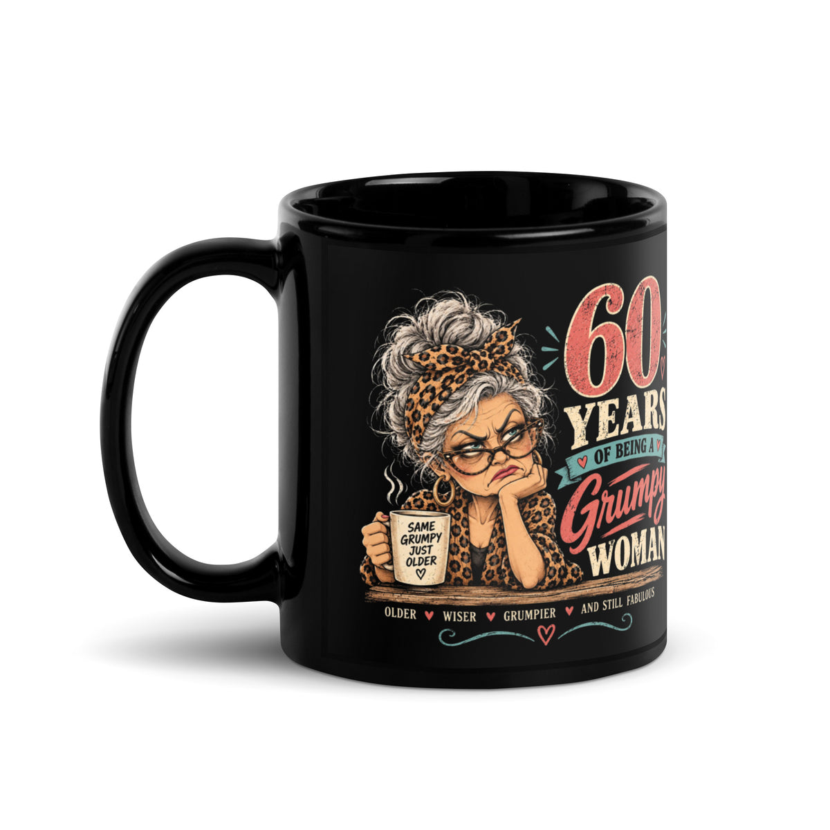60 Years Of Being A Grumpy Woman Coffee Mug