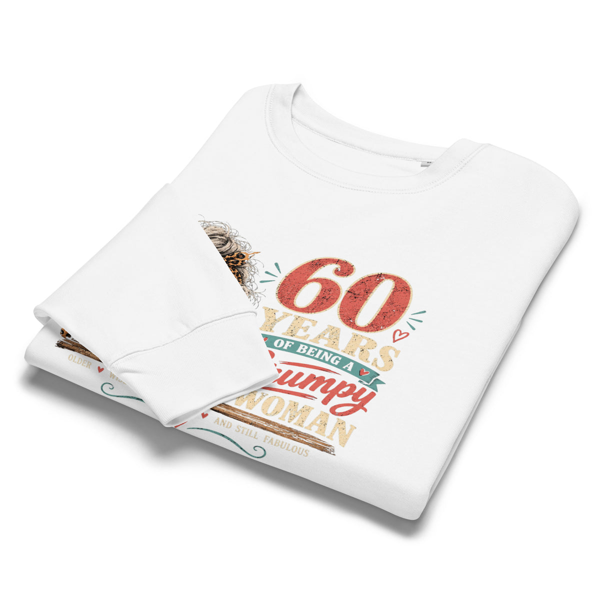 60 Years Of Being A Grumpy Woman Sweater