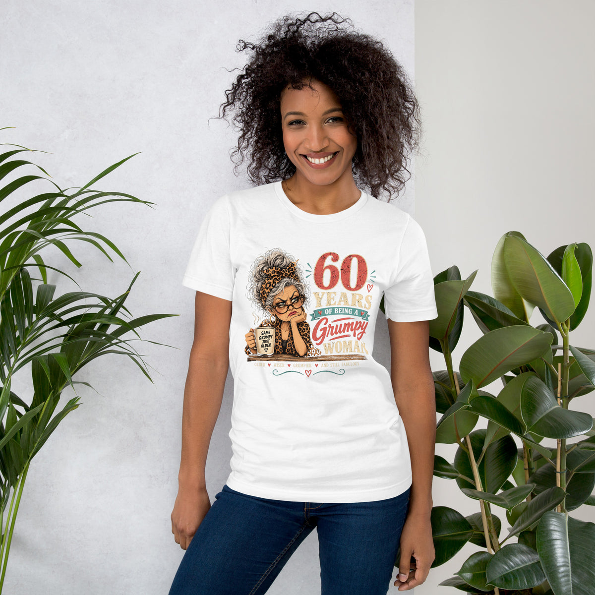 60 Years Of Being A Grumpy Woman Tee