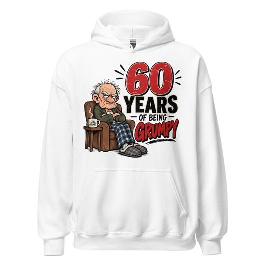 60 Years Of Being Grumpy Hoodie