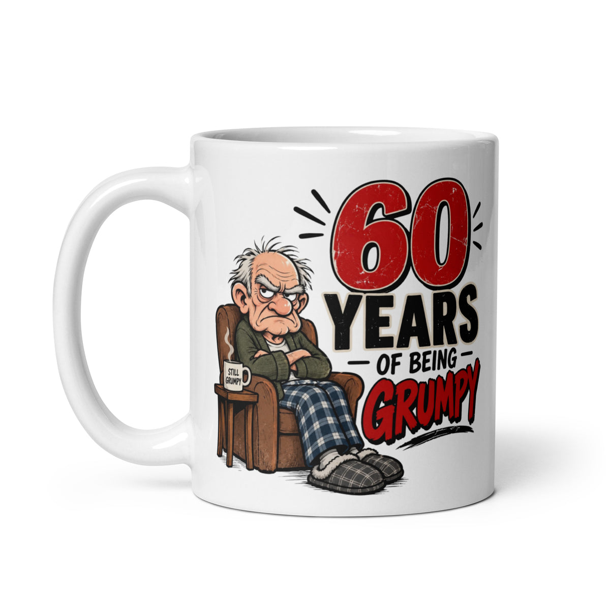60 Years of Being Grumpy Coffee Mug