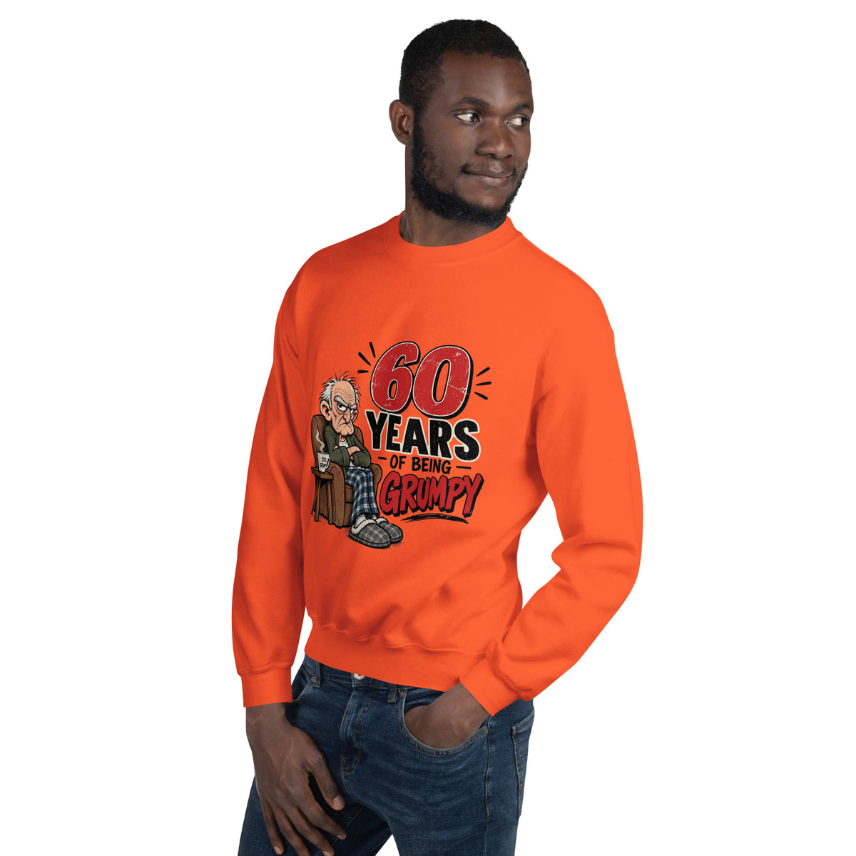 60 Years Of Being Grumpy Sweatshirt