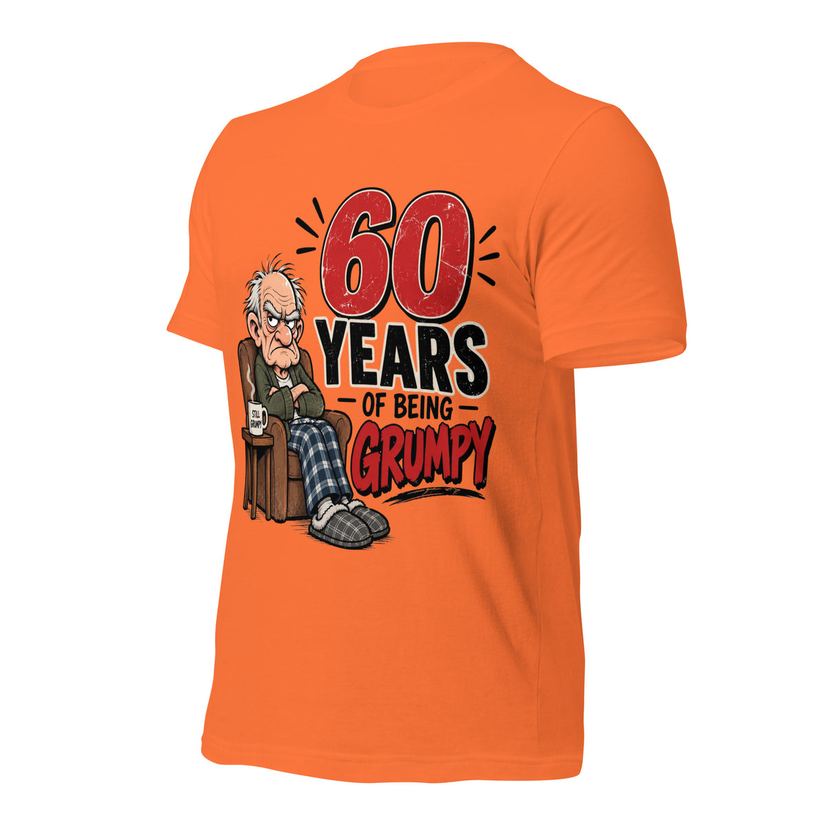 Side Of 60 Years Of Being Grumpy T-Shirt