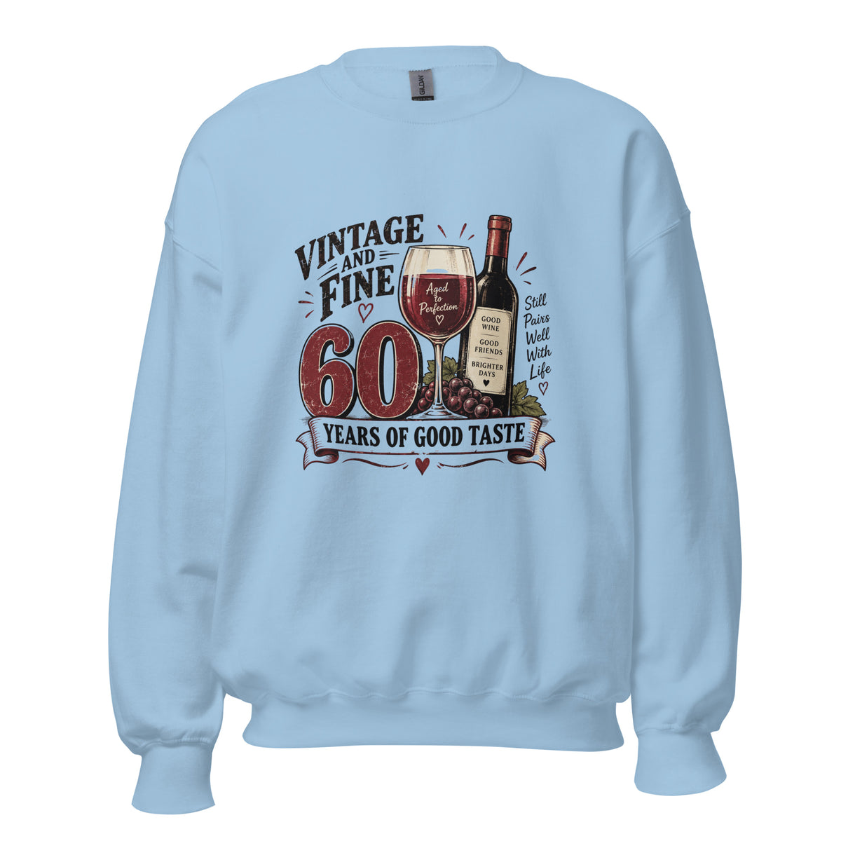 60 Years Of Good Taste Blue Jumper