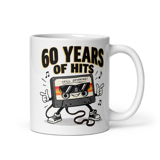 60 years Of Hits Mug