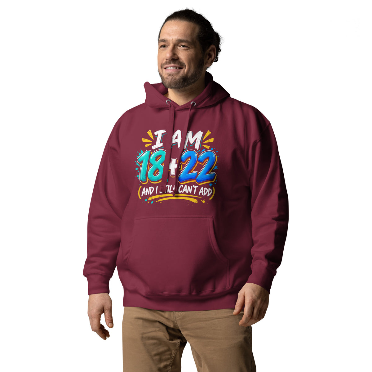 I Am 18 + 22 Birthday Hoody