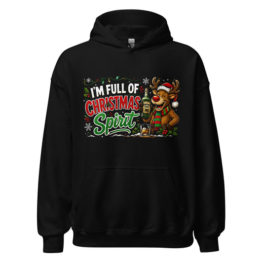 I'M Full Of Christmas Spirit Party Hoodie