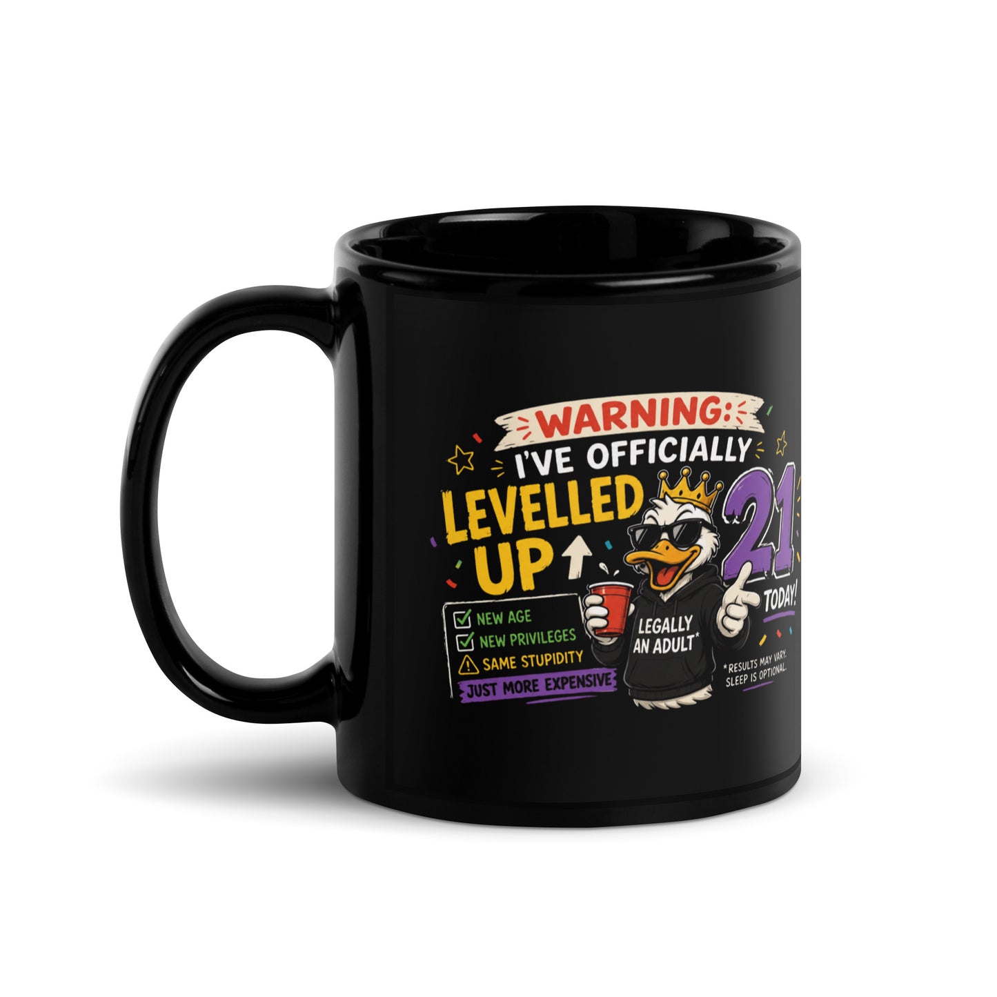 Warning I Am Officially 21 Today Coffee Mug