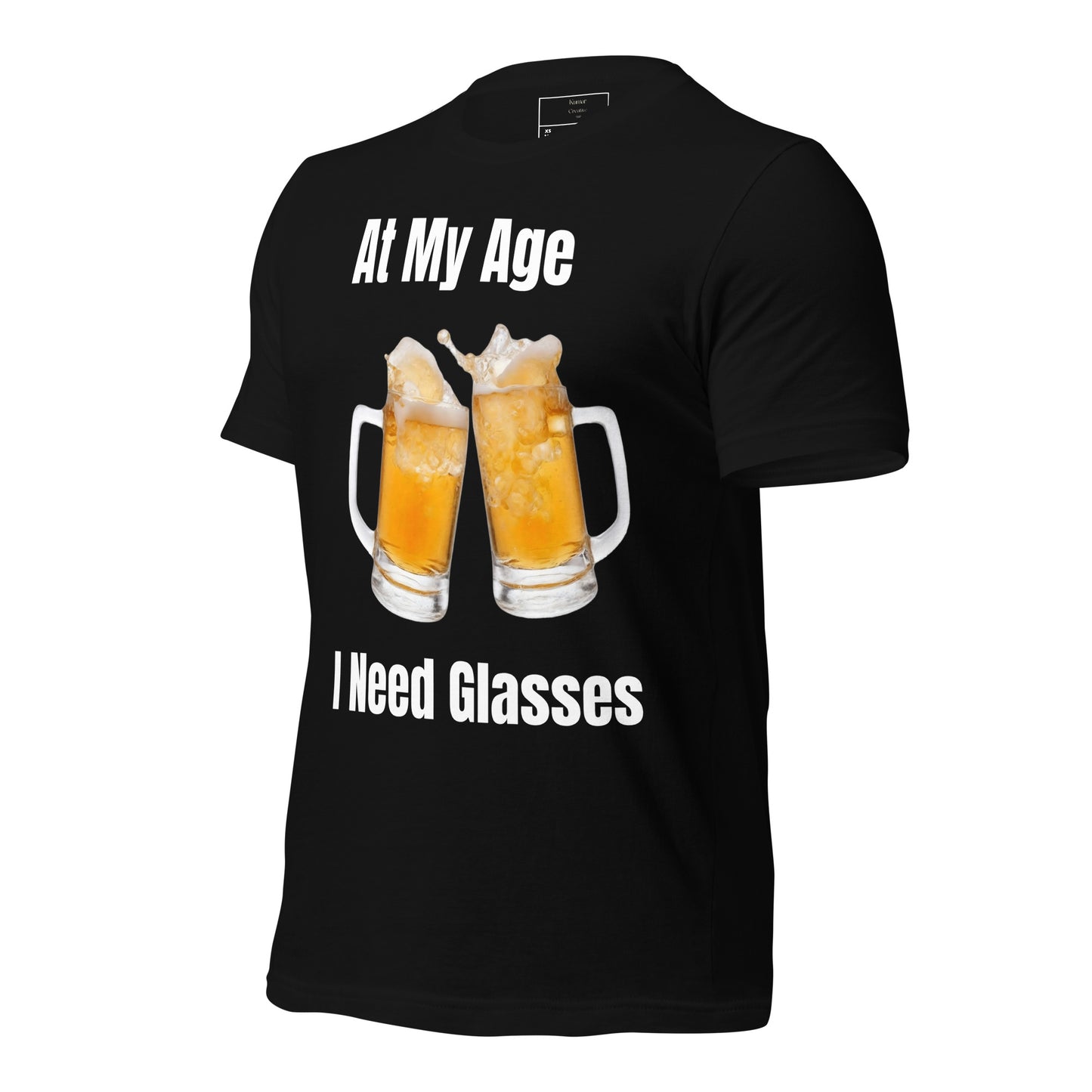 Side Of At My Age I Need Glasses Tee
