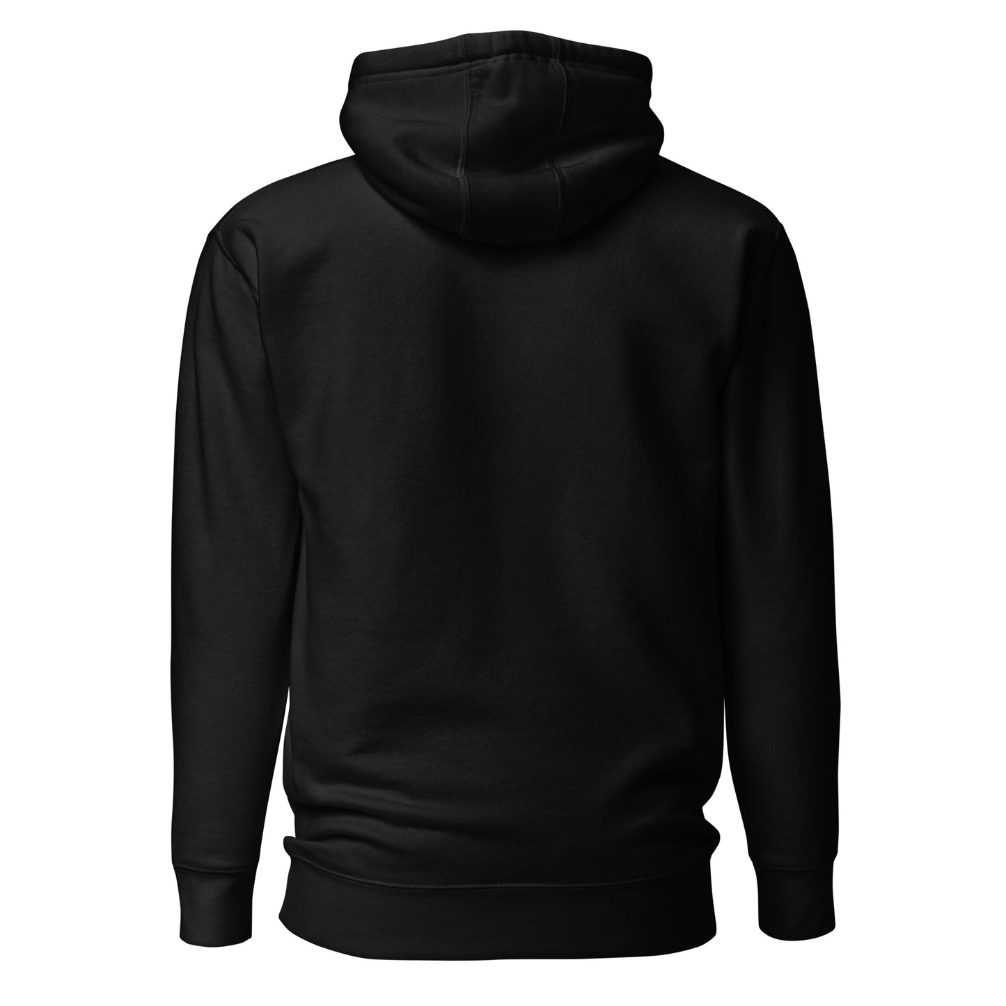 Back Of Crazy Dog Lady Hoodie (Black)