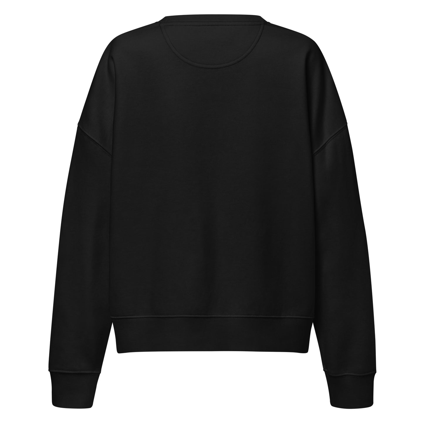 Back Of Crazy Dog Lady Sweatshirt (Black)