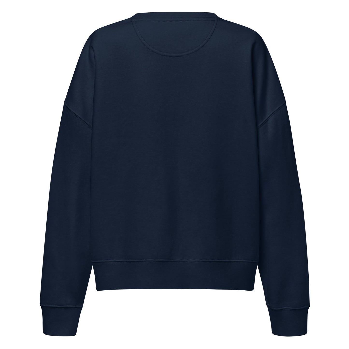 Back Of Crazy Dog Lady Sweat Top (Navy)