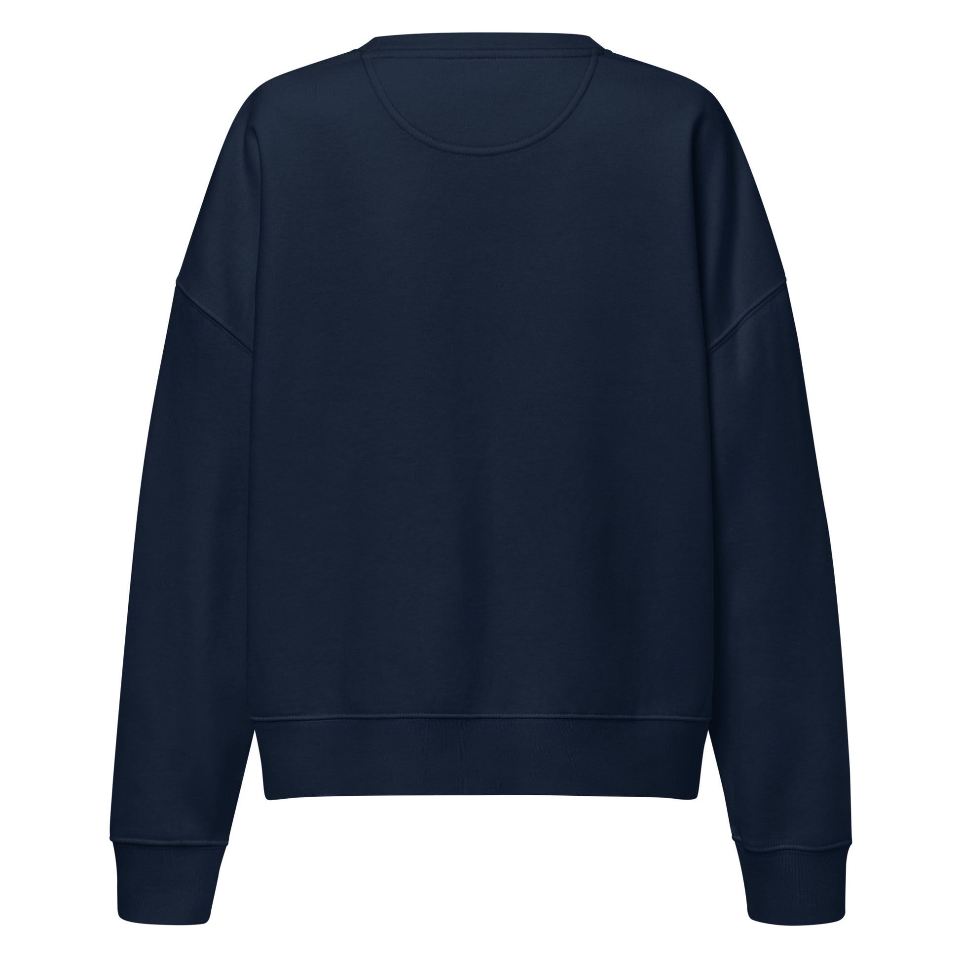 Back Of Crazy Dog Lady Sweat Top (Navy)