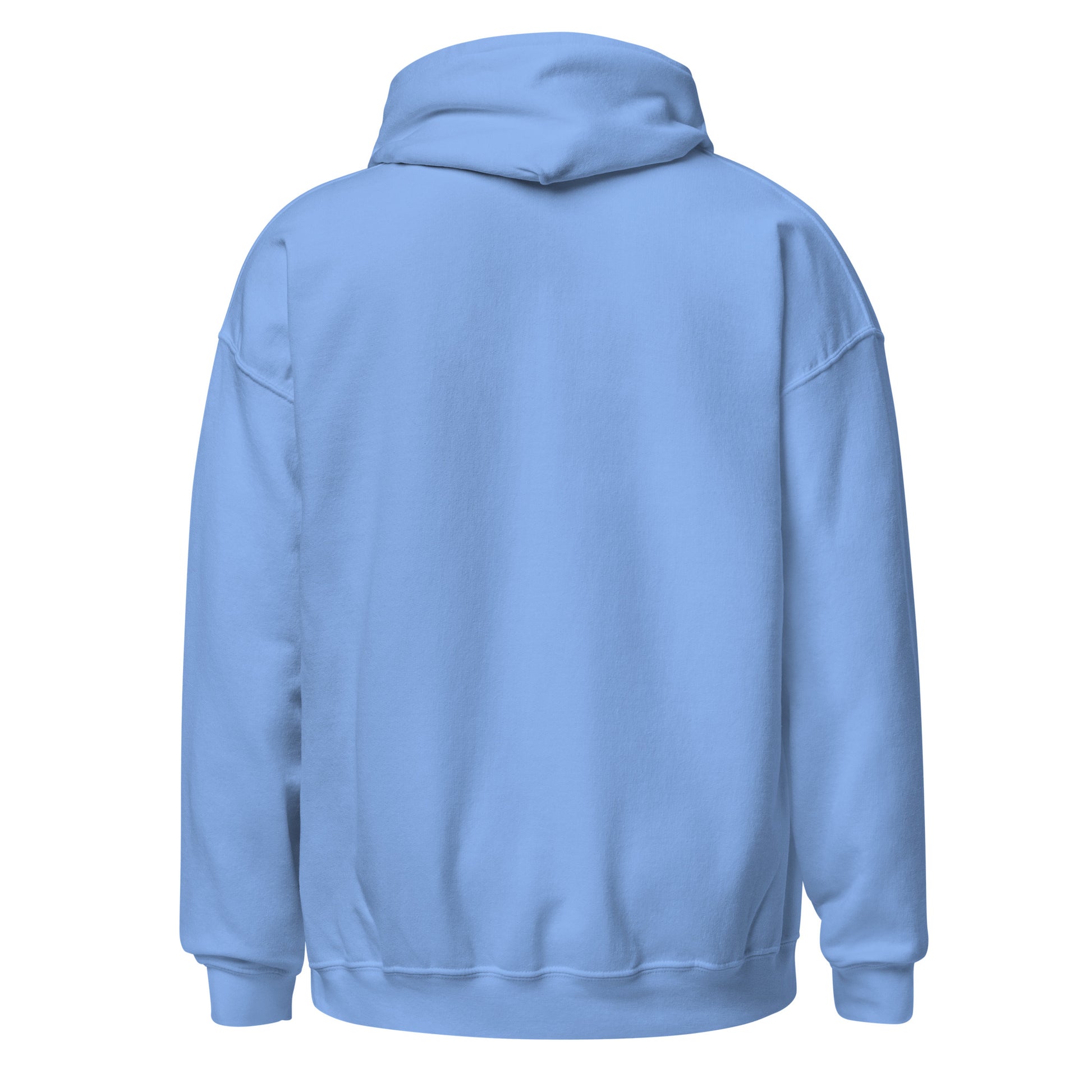 Back Of Just A Girl Who Loves Cats Blue Hoodie