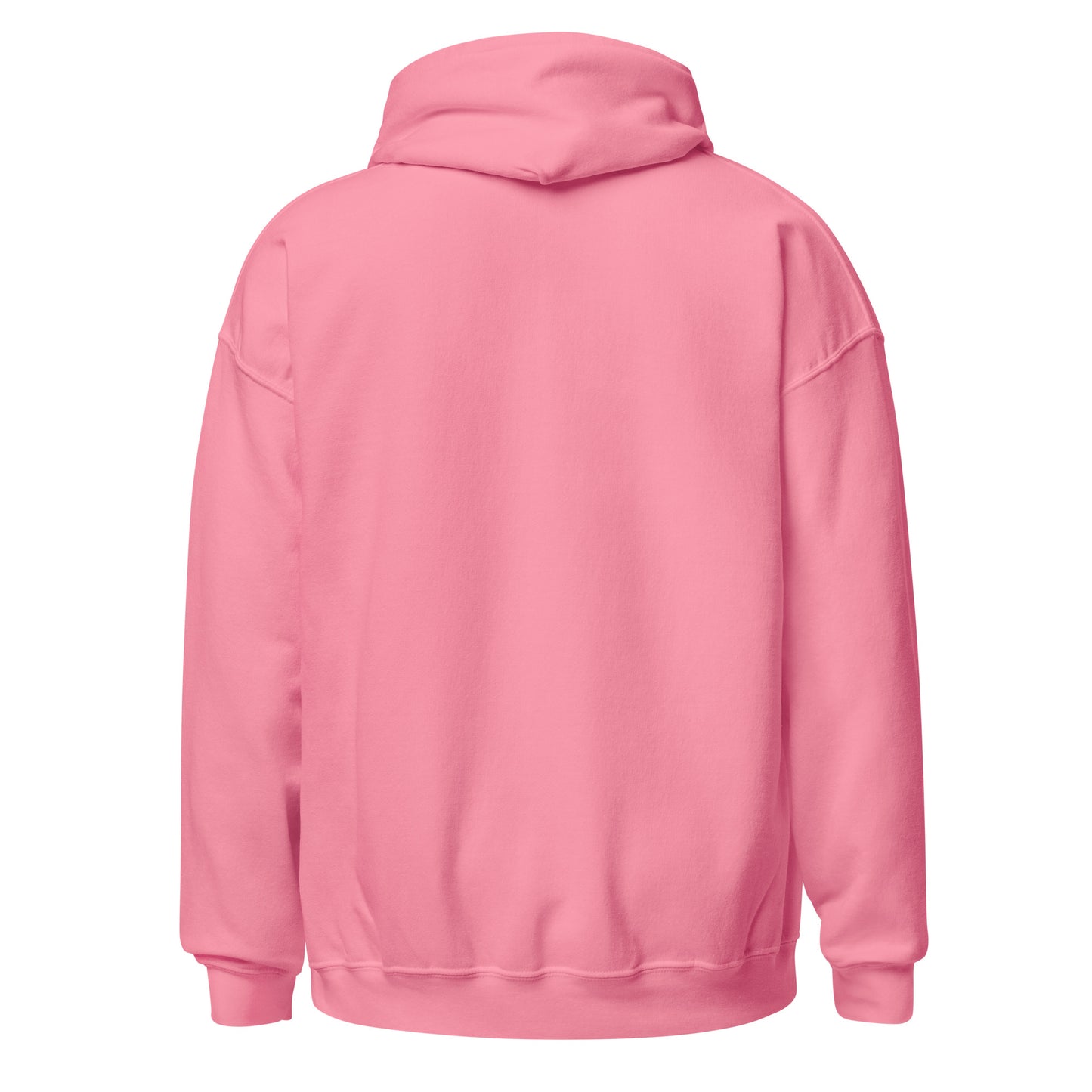 Back Of Just a Girl Who Loves Cats Pink Hoodie