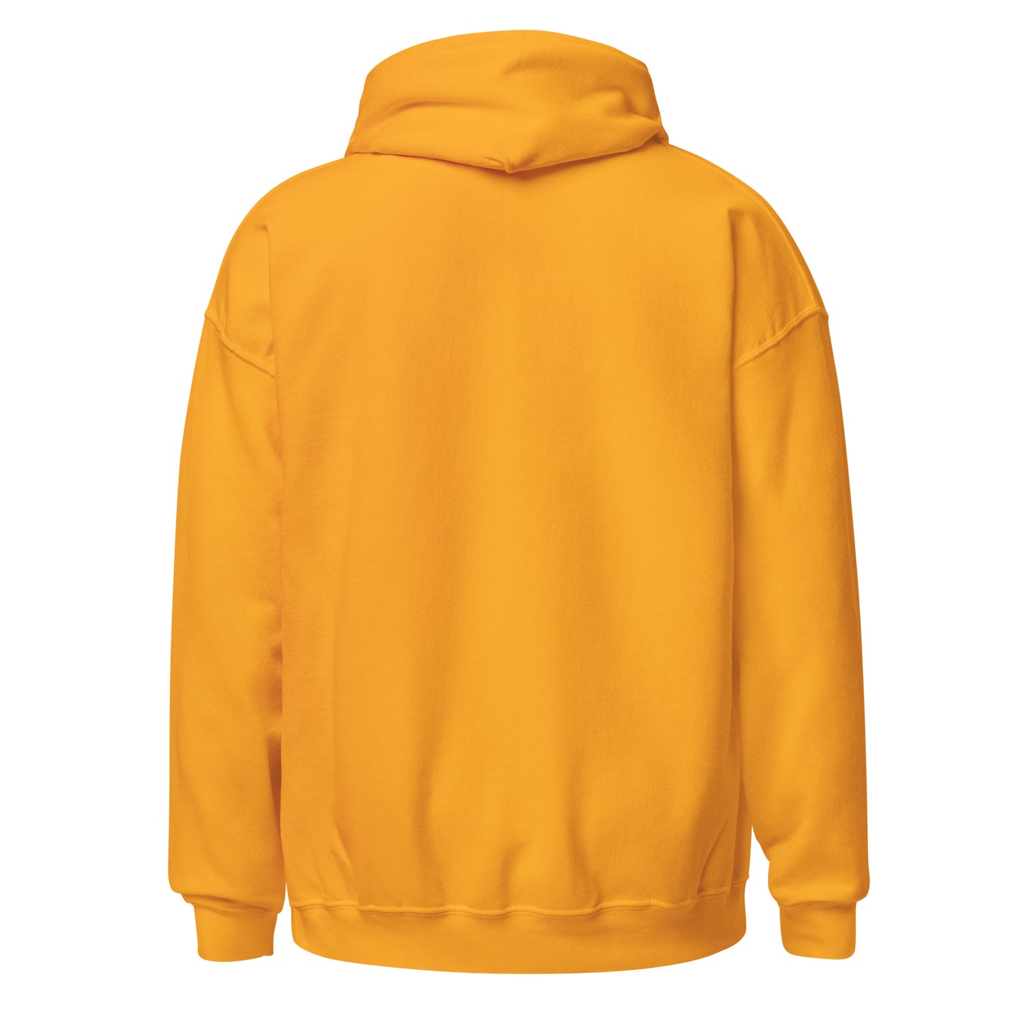 Back Of Warning Hangry Woman Hoodie (Yellow)