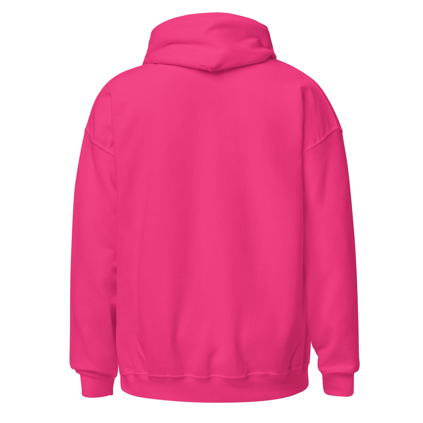Back Of Made In 1986 Hoodie (Bright Pink)