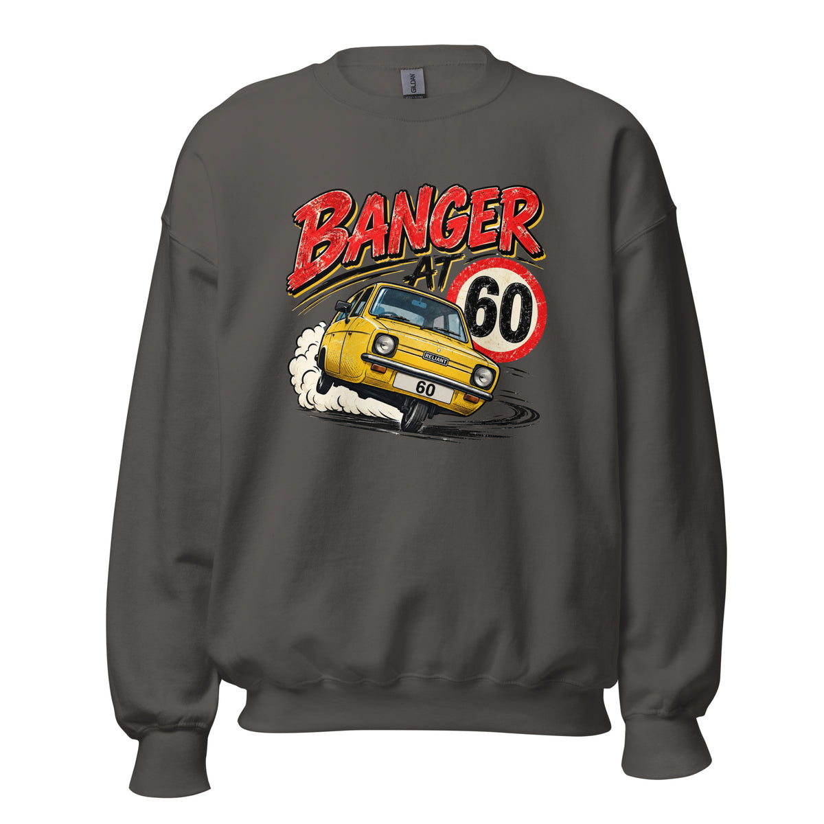 Banger At 40 Charcoal Jumper