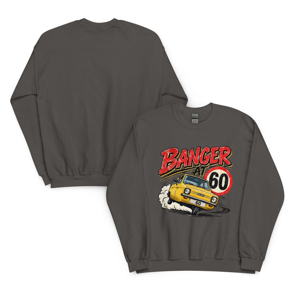 Banger At 60 Grey Sweatshirt