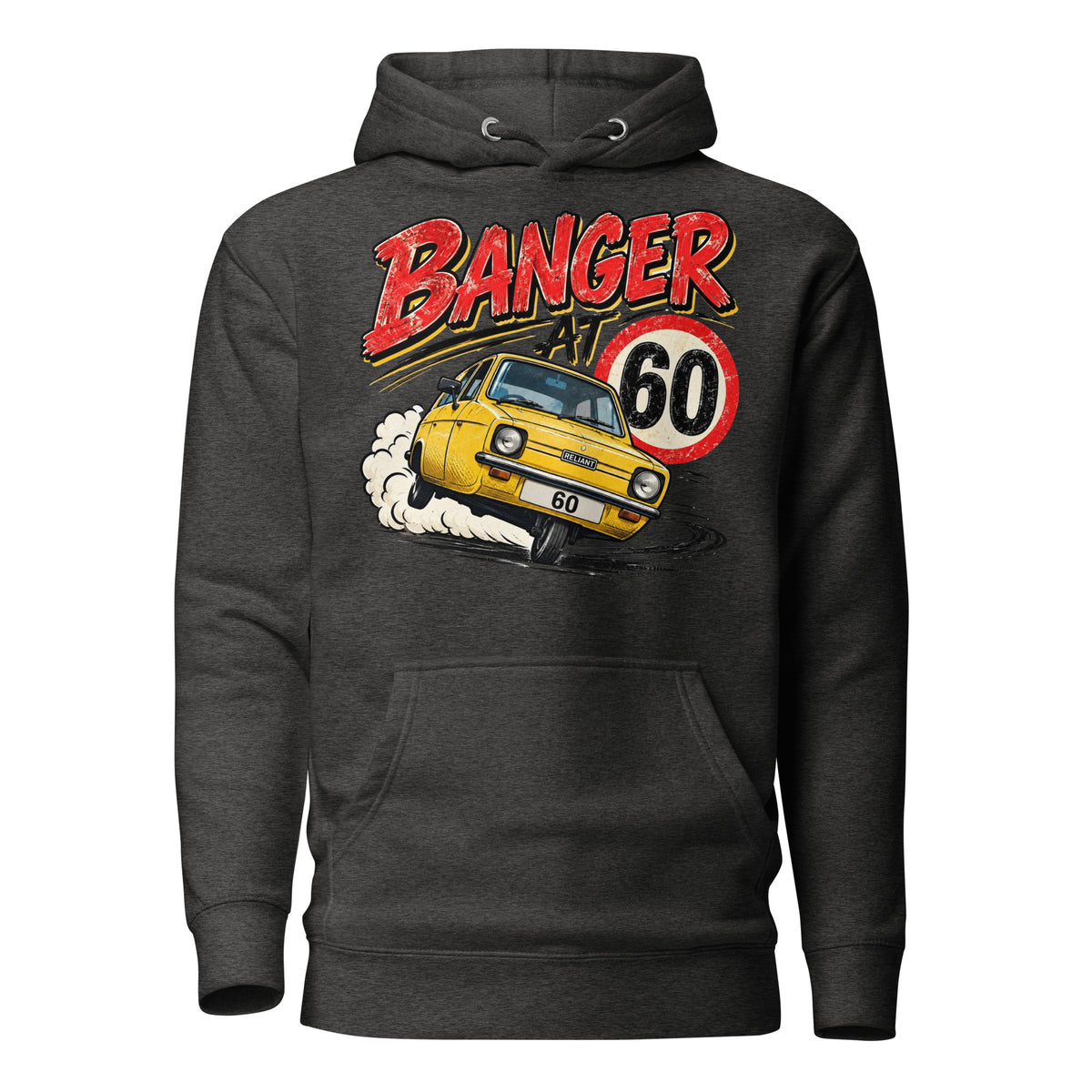 Banger At 60 Grey Hoodie