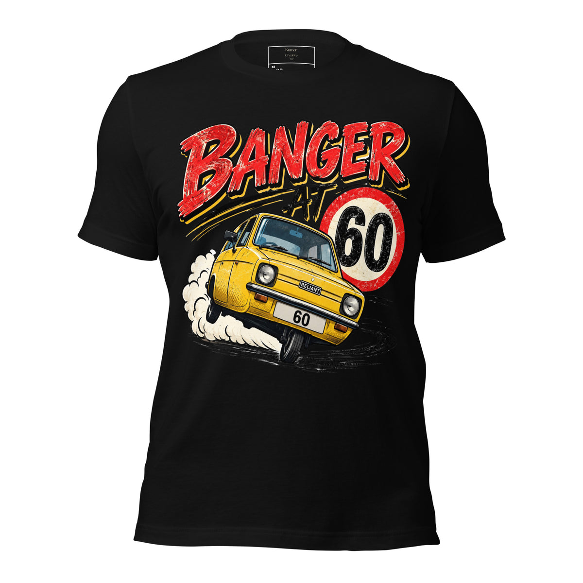 Banger At 60 Black T-Shirt